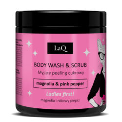 Peeling cukrowy myjący MAGNOLIA - LaQ - 220 g